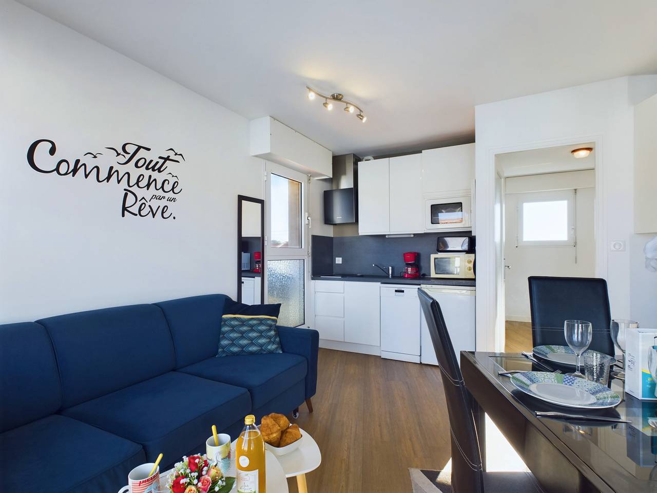 Appartement entier, Appartement pour 4 dans le quartier de la Chaume in Les Sables-d'Olonne, Vendée