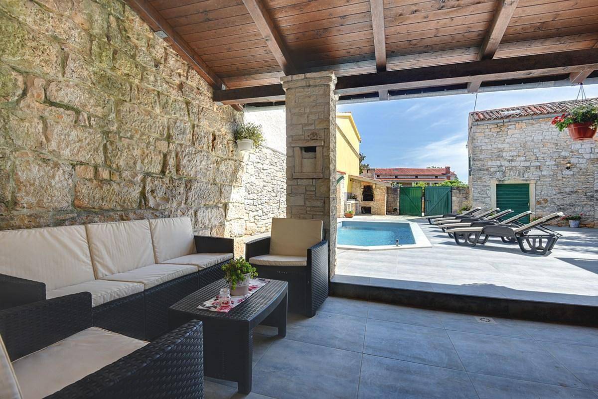 Ferienhaus mit Privatpool für 8 Personen ca. 120 qm in Gajana, Istrien (Istrische Riviera) in Gajana, Südküste Istrien