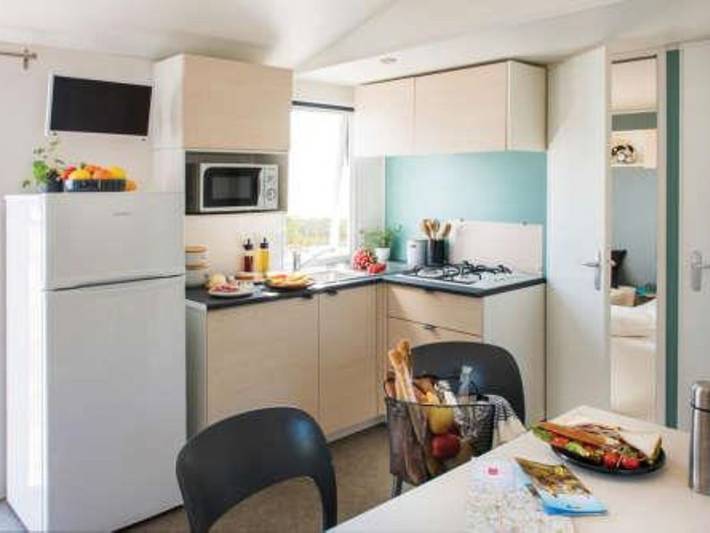 Wohnwagen für 6 Personen, mit Pool, mit Haustier in Les Vans - 2