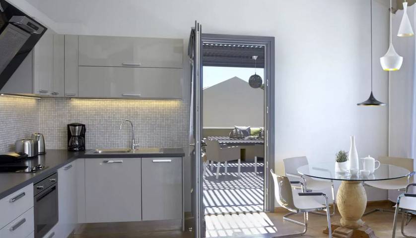 Location de vacances pour 4 personnes, avec vue sur l’océan et terrasse dans Άσος - 4