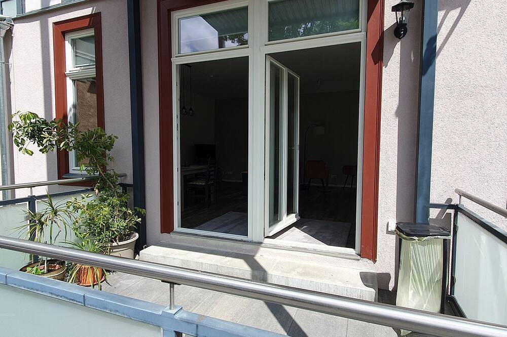 Ganze Wohnung, Ferienwohnung 1 im Herzen von Meiningen, mit Blick auf Theater in Meiningen, Werratal