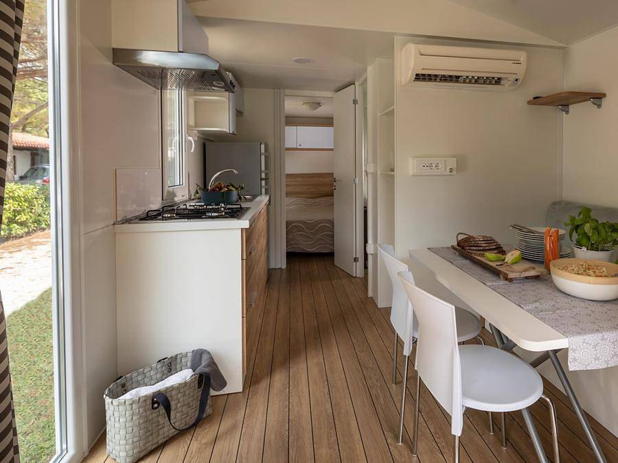 Camping Sabbiadoro - Mobilheim 2 personen - Wood in Lignano Sabbiadoro, Udine Provinz