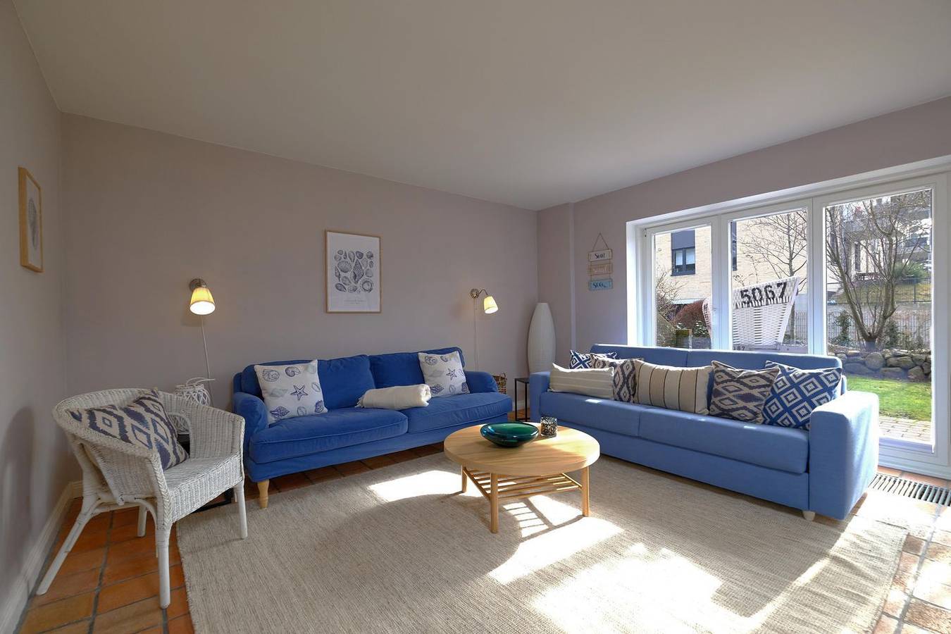 Ruhig gelegene Doppelhaushälfte Mattis Hüs. Mit Garten und Parkplatz. in Westerland, Sylt (Gemeinde)