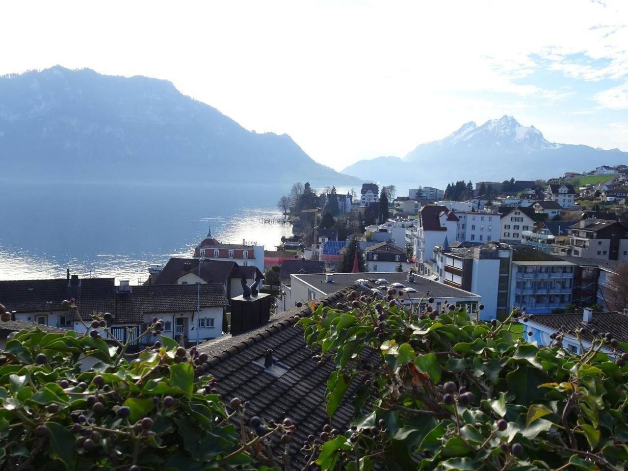 Entire apartment, Wohnung mit herrlichem Blick auf den Pilatus in Weggis, Lake Lucerne