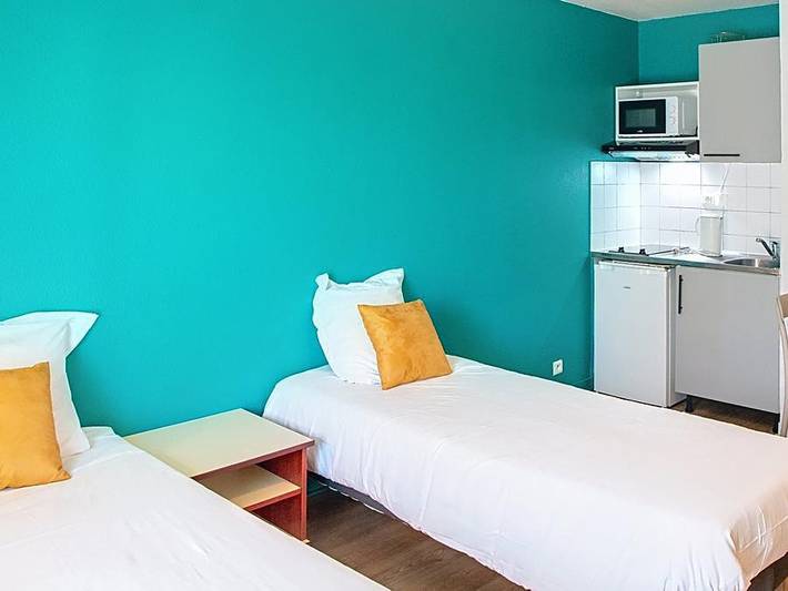Appart'Hôtel Brest - Studio 2 personen - 2 Einzelbetten in Brest, Brest und Umgebung