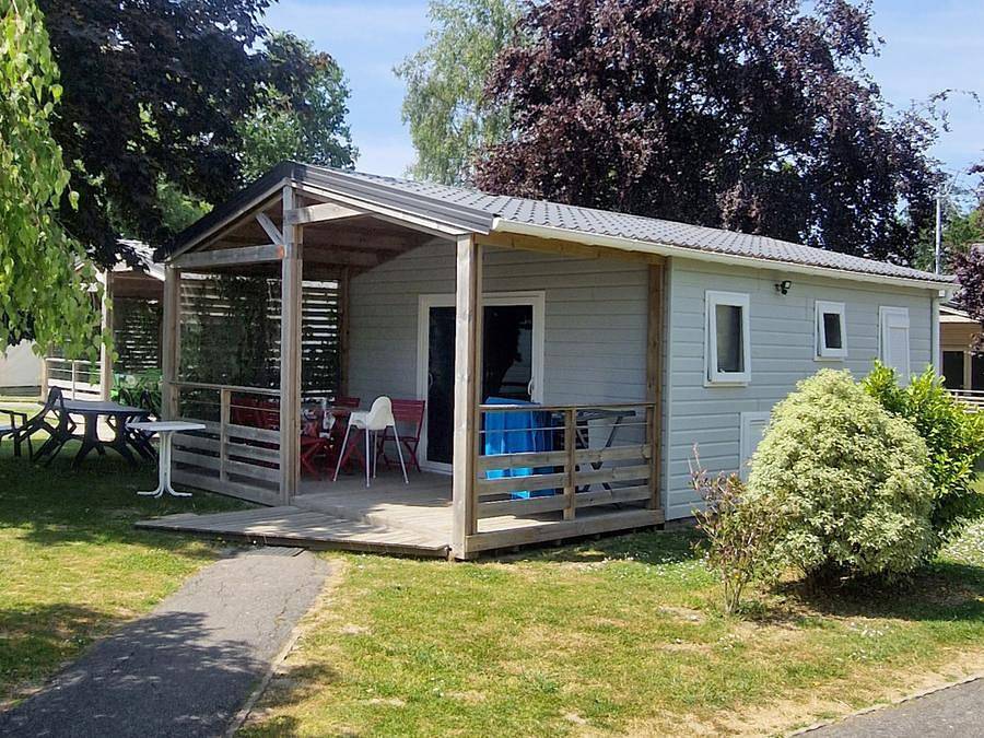 Camping Les Chalands Fleuris - Chalet 4 personen - Chalet Horizon 4 Personen in Saint-André-des-Eaux, Côte d'Amour