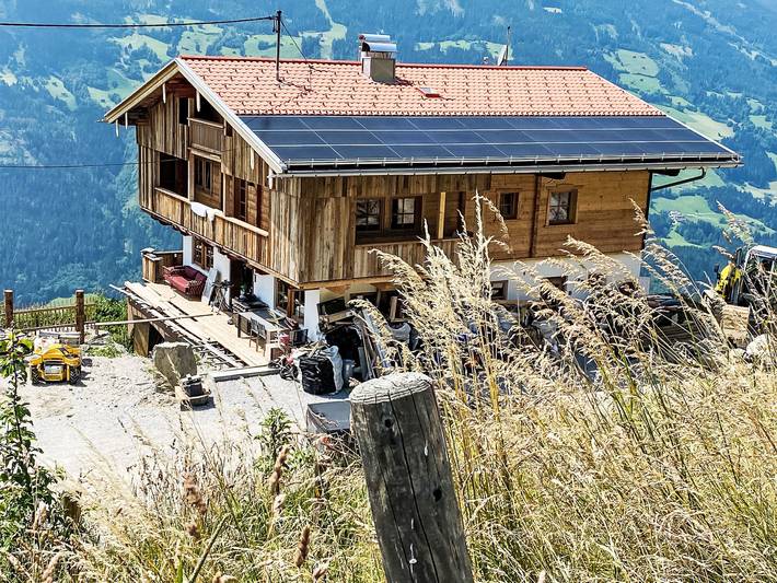 Hütte für 2 Personen, mit Garten und Balkon in der Zillertal Arena