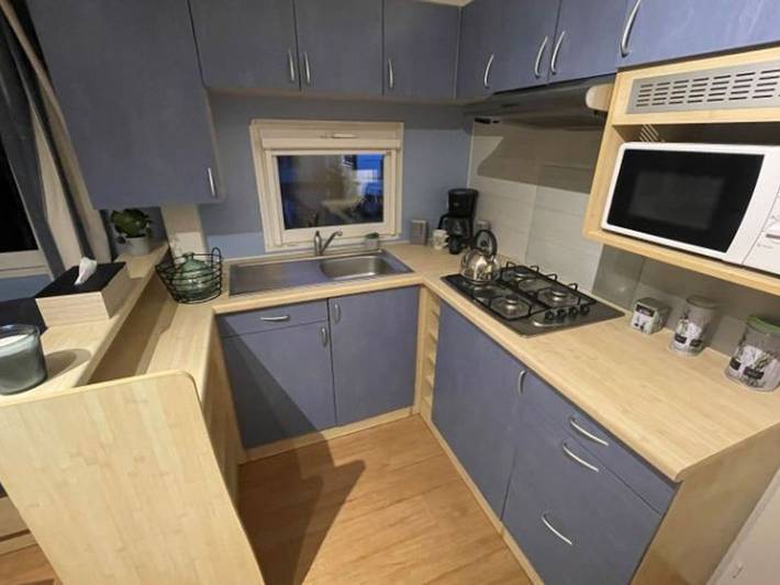 Wohnwagen für 7 Personen, mit Pool und Terrasse, mit Haustier in Grayan-et-l'Hôpital