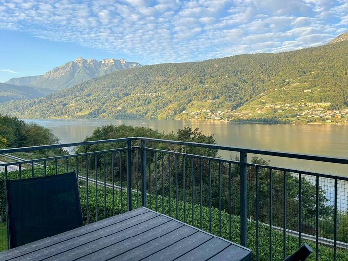 Ganze Wohnung, Blick auf den Caldonazzo-See mit großer Terrasse in Ischia (Pergine Valsugana), Pergine Valsugana