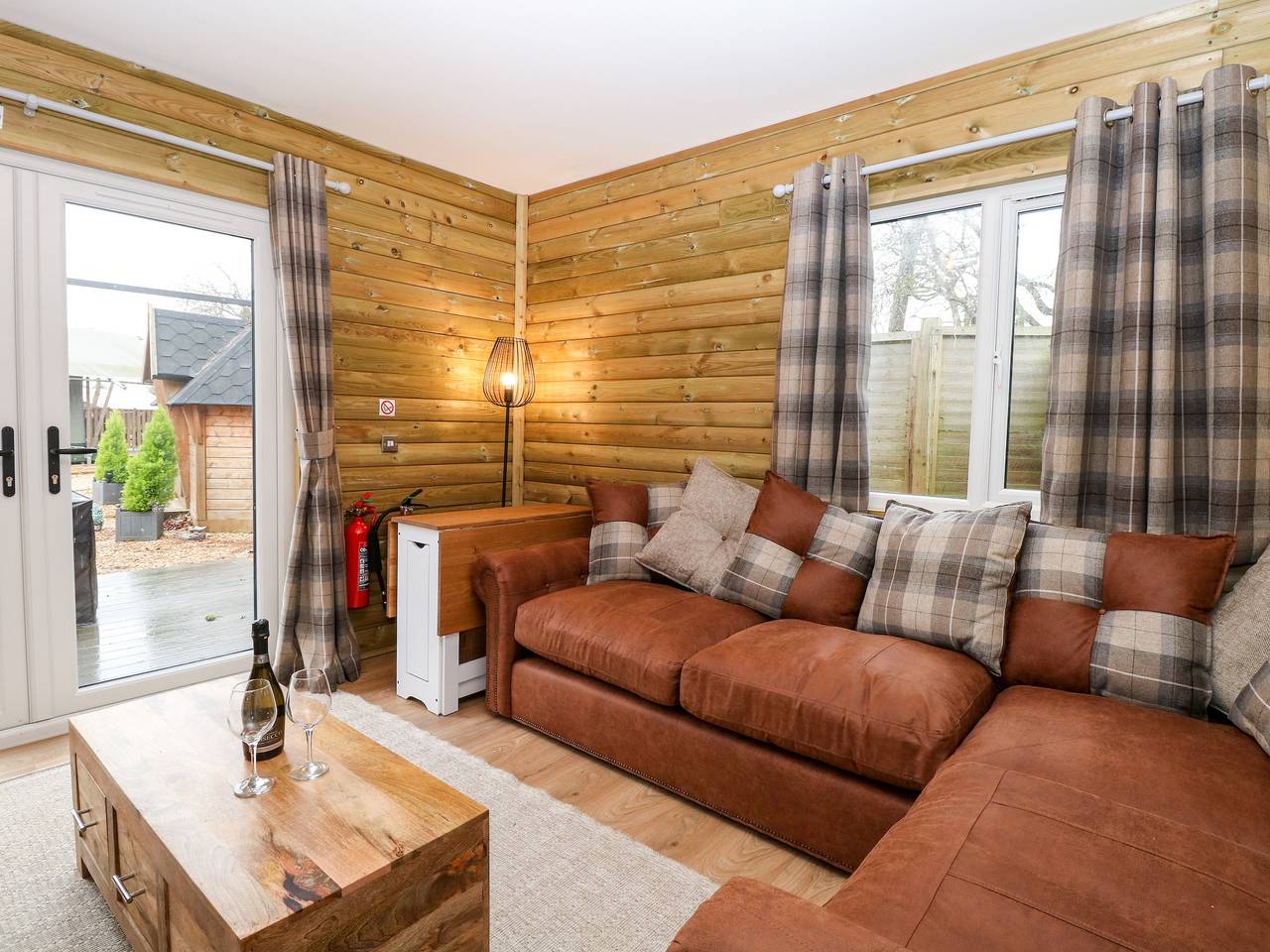 Robin's Nest Lodge in Snettisham, Norfolk