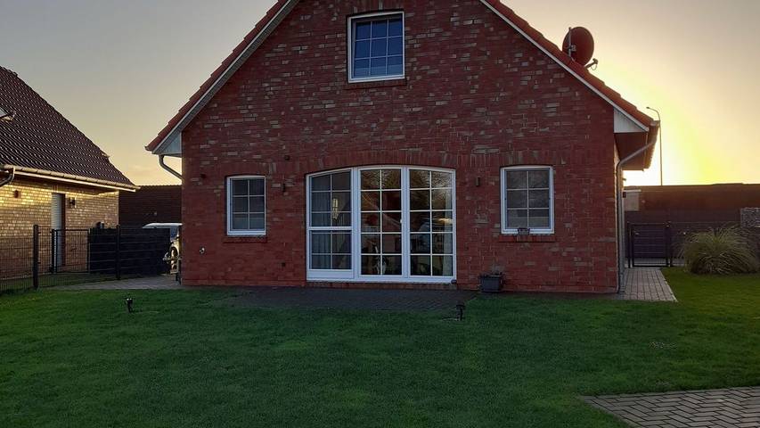 Ferienhaus für 6 Personen, mit Garten, mit Haustier in Hinte