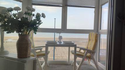 Gîte pour 2 personnes, avec balcon et vue dans Office De Tourisme De Bray Dunes