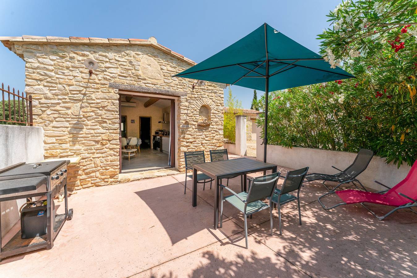 Landhaus 'Saumane, Petite Bergerie' mit privatem Pool, Wi-Fi und Klimaanlage in Saumane-de-Vaucluse, Vaucluse