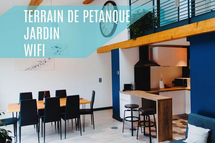 Chalet para 8 personas, con jardín - 1