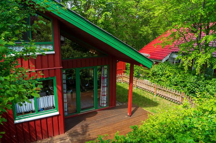 Ferienhaus für 5 Personen, mit Terrasse und Garten sowie Sauna und Ausblick in Porta Westfalica