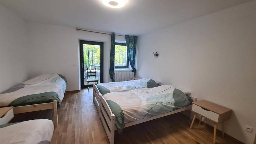 Appartement de vacances pour 10 personnes, avec vue et terrasse