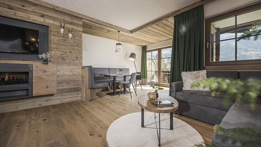 Hütte für 4 Personen, mit Balkon und Garten sowie Sauna in Fügen - 4