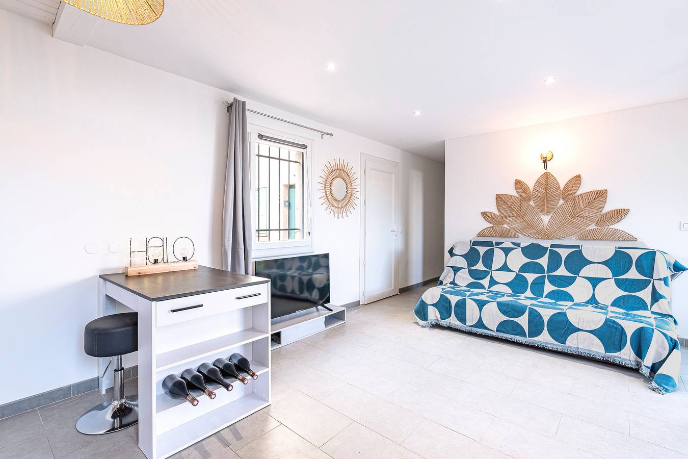 Ganze Wohnung, Ferienwohnung für 5 Personen mit Garten in Sant Ambroggio, Lumio
