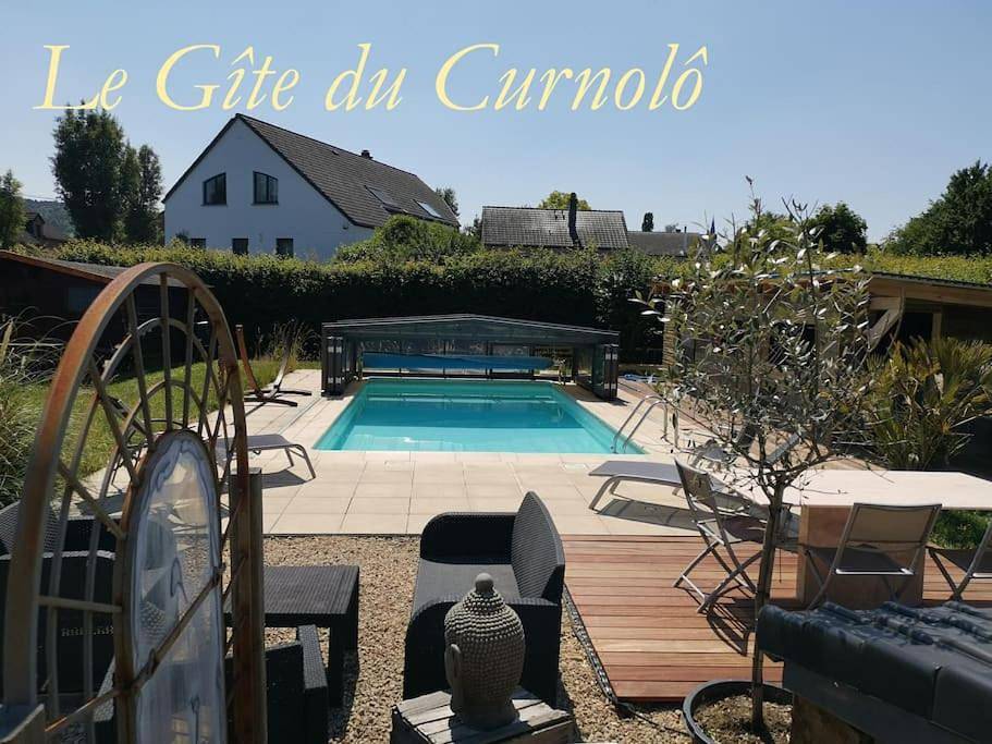 Gîte du Curnolo 3* pour 4/6pers avec spa, piscine in Namur, Région de Namur