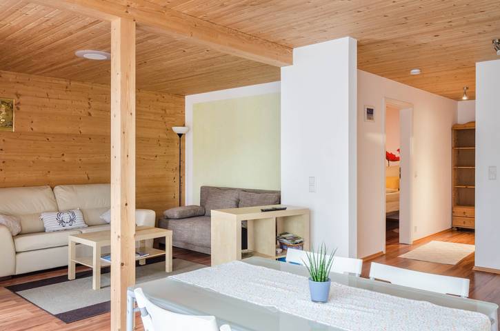 Ferienwohnung für 3 Personen, mit Garten am Bodensee
