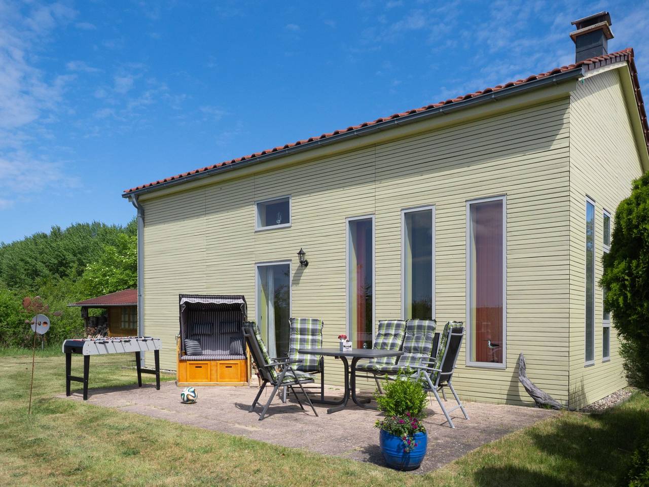 Kranichnest in Bodstedt, Fuhlendorf