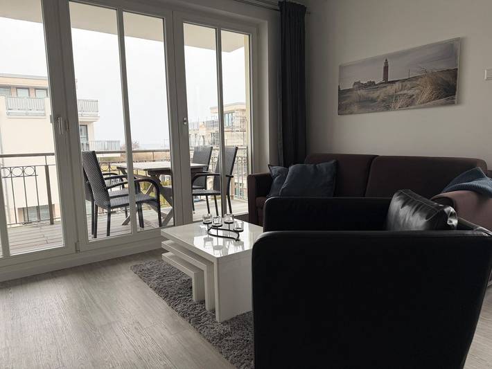 Ferienwohnung für 4 Personen, mit Balkon in Börgerende-Rethwisch - 3