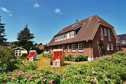 Ferienwohnung für 2 Personen, mit Garten und Seeblick auf Amrum