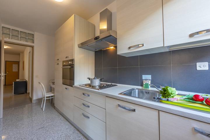 Appartement entier, City Apartment with Balcony and Parking in Lugano, Lac de Lugano