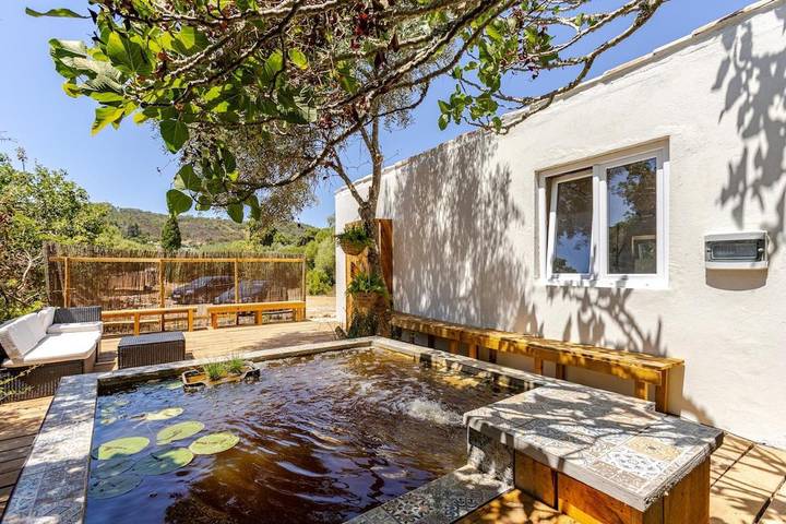 Casa de férias para 3 pessoas, com jardim no Algarve