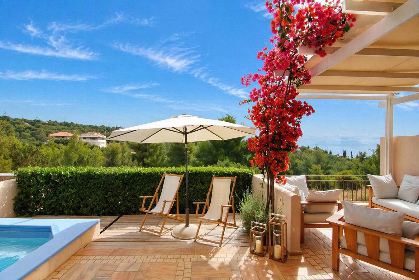 Porto Cheli 4Bedroom Villa Plunge Pool & Seaview 2 in Porto Heli, Argolida