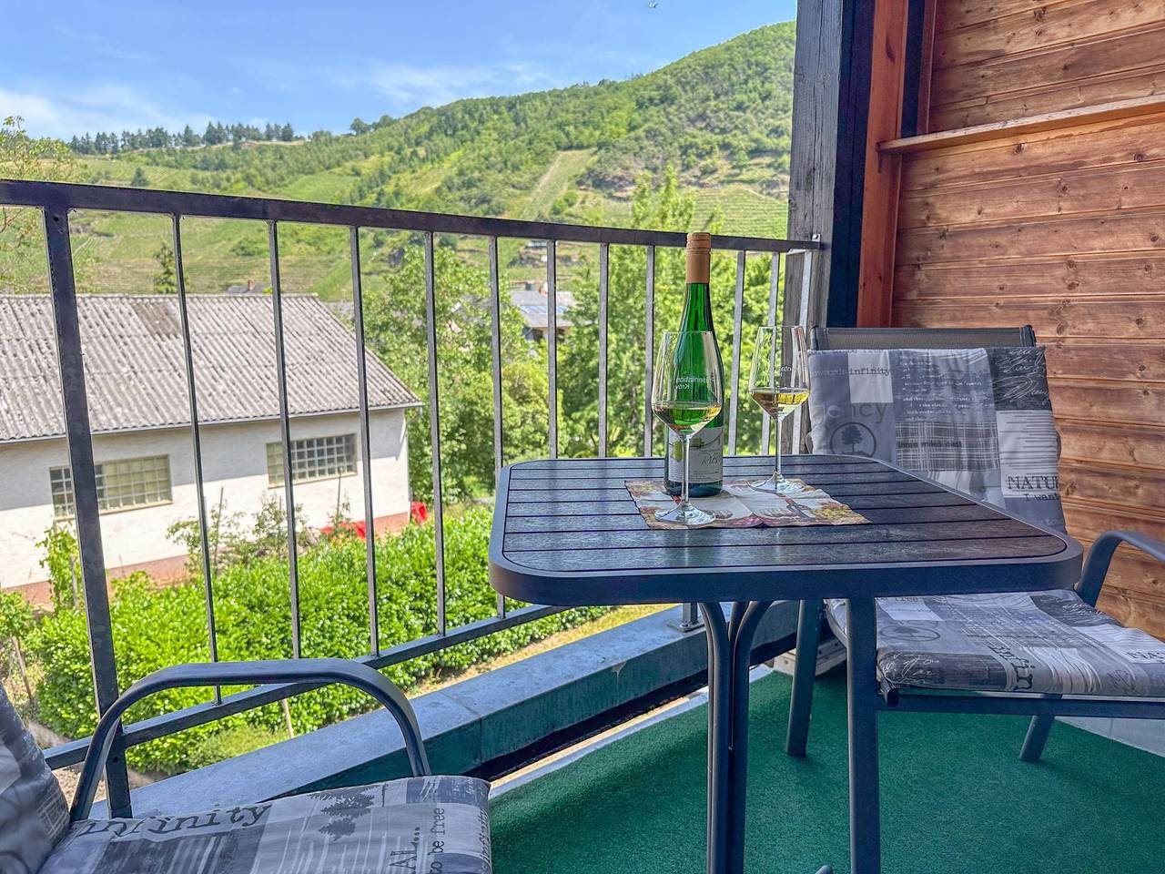 Appartement entier, Au bord de la Moselle, vue sur les vignes in Wolf, Traben-Trarbach