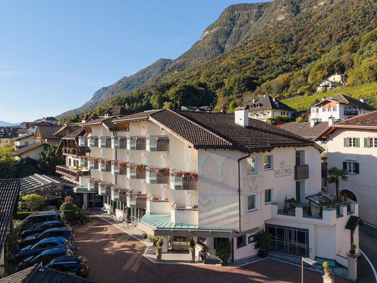 Das Badl Smart Retreat - Doppelzimmer "Mendel Blick" in Kalterer See, Kaltern an der Weinstraße