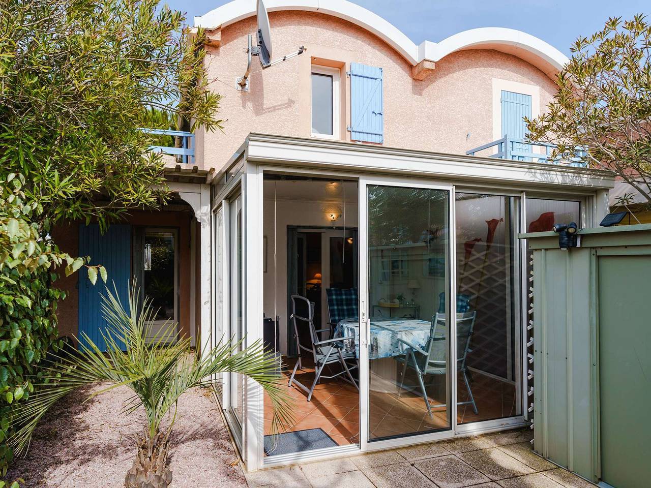 Charming 3-Bedroom House with Veranda, Terrace, and Parking near Grazel Beach in Gruissan in Gruissan (Ville), Gruissan