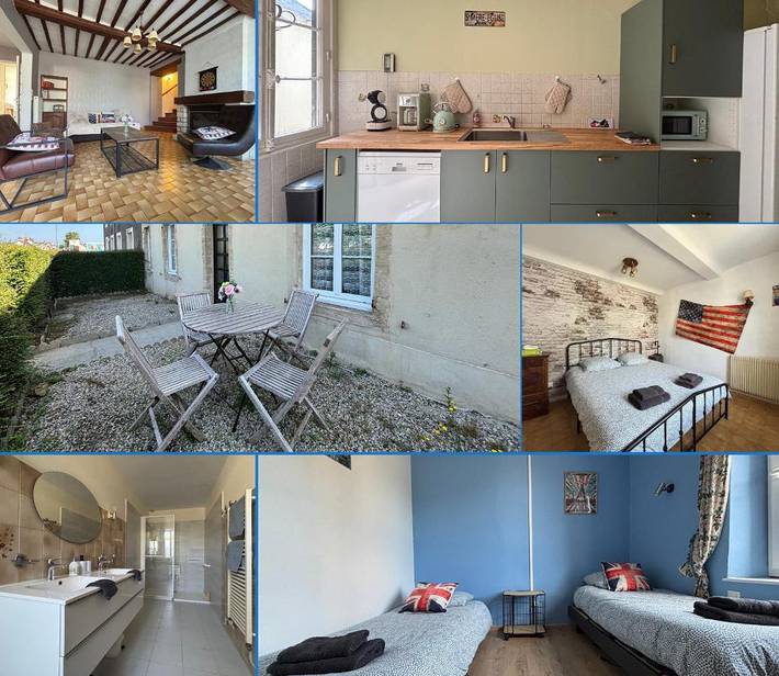 Location de vacances pour 8 personnes, avec jardin, animaux acceptés à Le Molay-Littry - 2