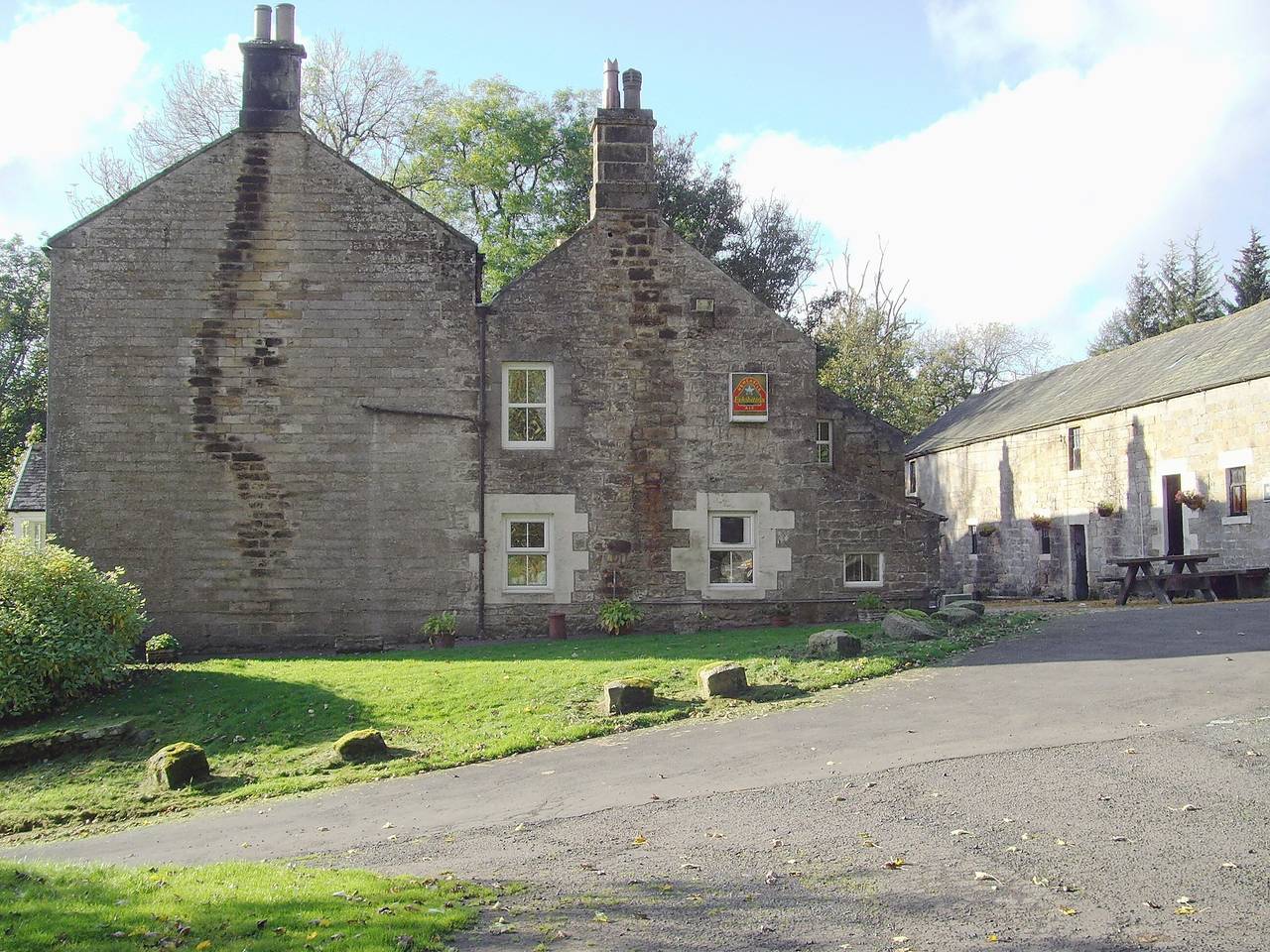 Byrness House in Northumberland National Park