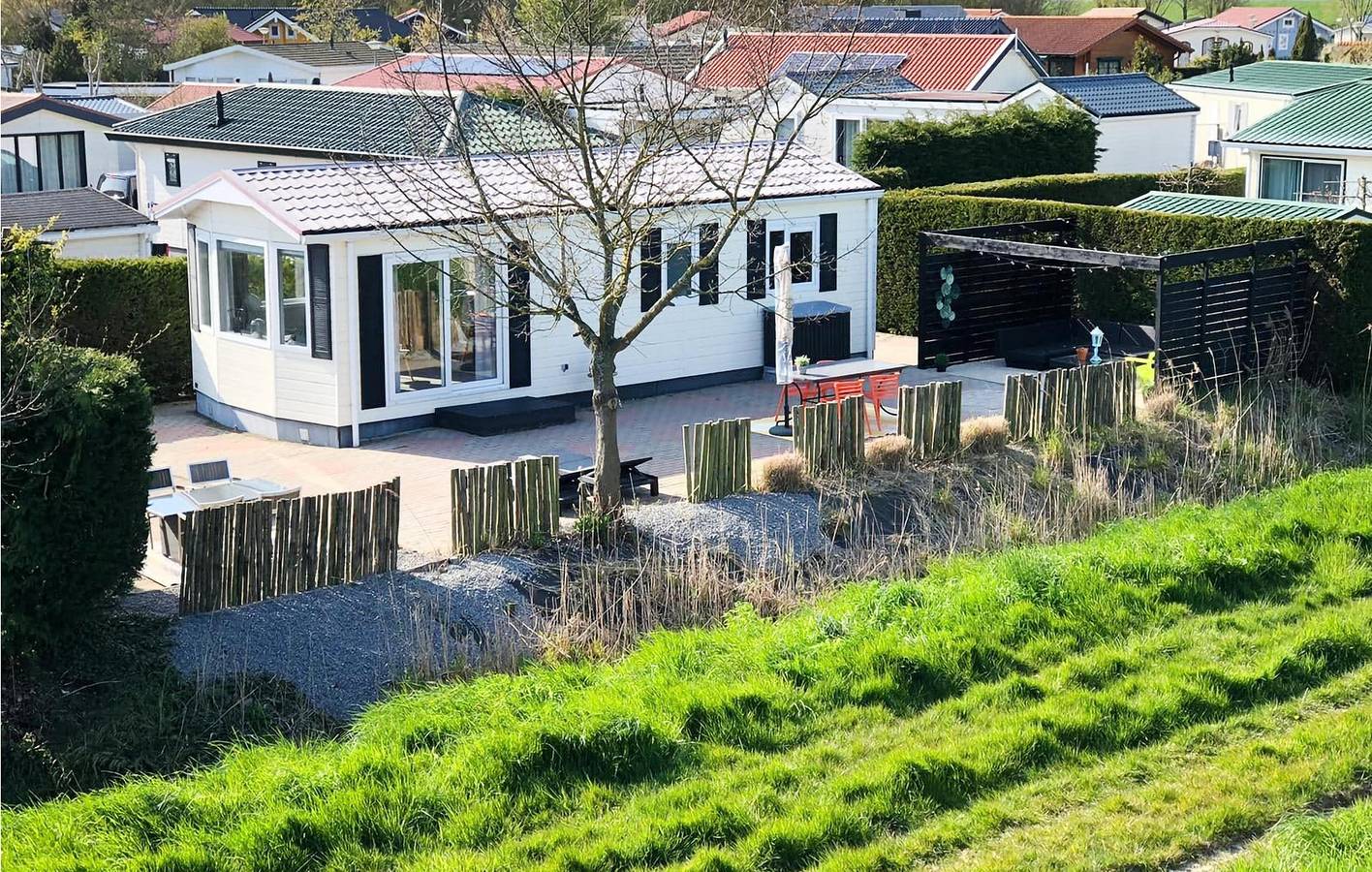 Ferienhaus für 4 Personen mit Terrasse in Sint-Annaland, Niederländische Nordsee