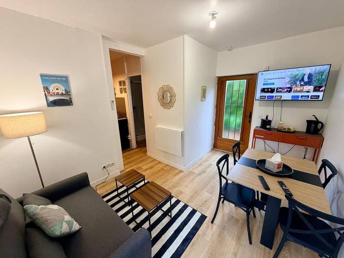 Apartamento de vacaciones para 3 personas, con terraza y jardín - 1