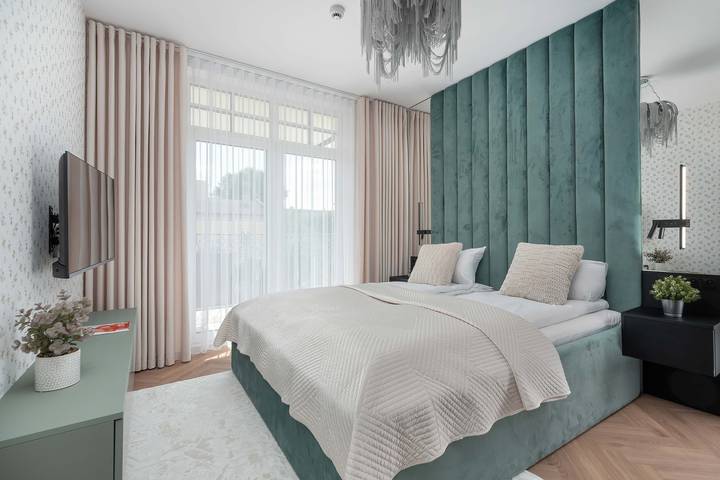 Apartament wakacyjny dla 4 osób, z ogród w Ciechocinek