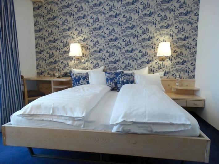 Hotel für 4 Personen, mit Terrasse und Ausblick, mit Haustier in Davos