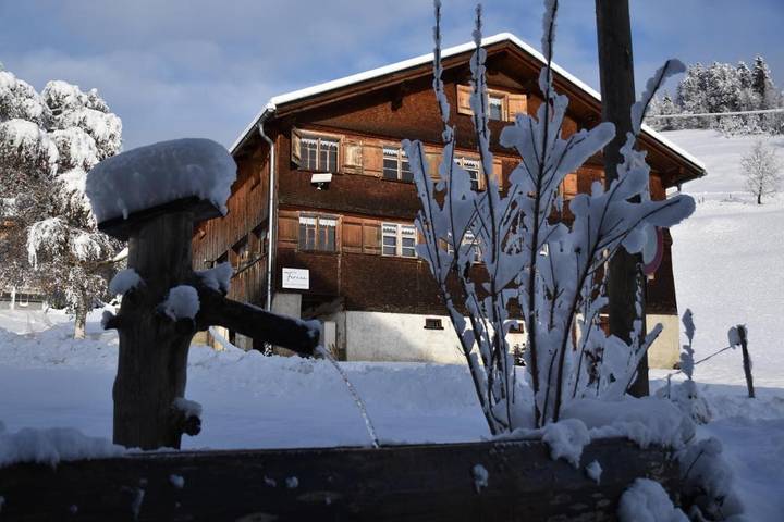 Bauernhof für 13 Personen, mit Terrasse und Garten sowie Ausblick in Schwarzenberg