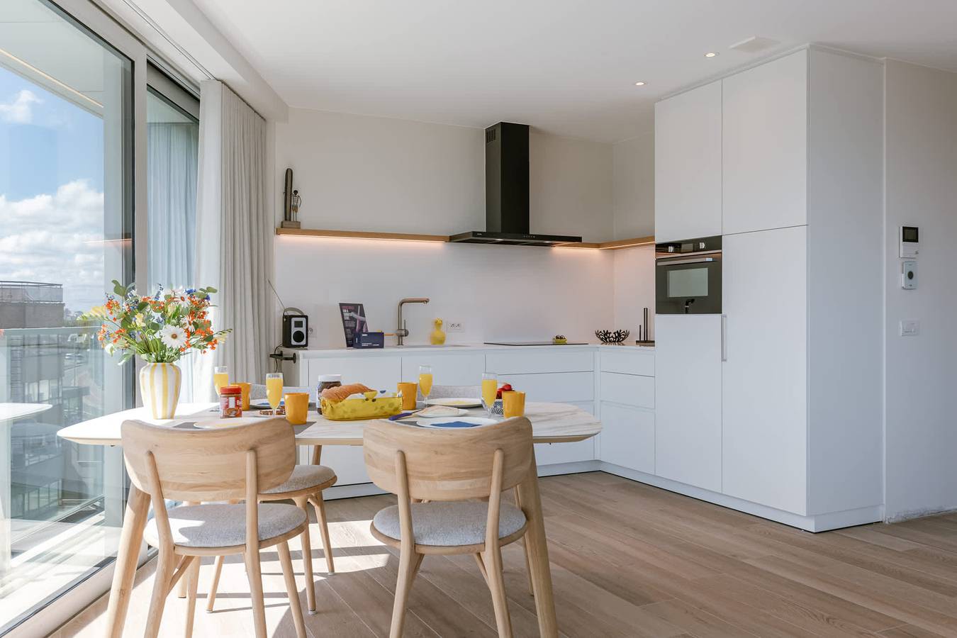Ganze Ferienwohnung, Ferienwohnung für 4 Personen mit Balkon/Terrasse in Koksijde-Bad, Koksijde