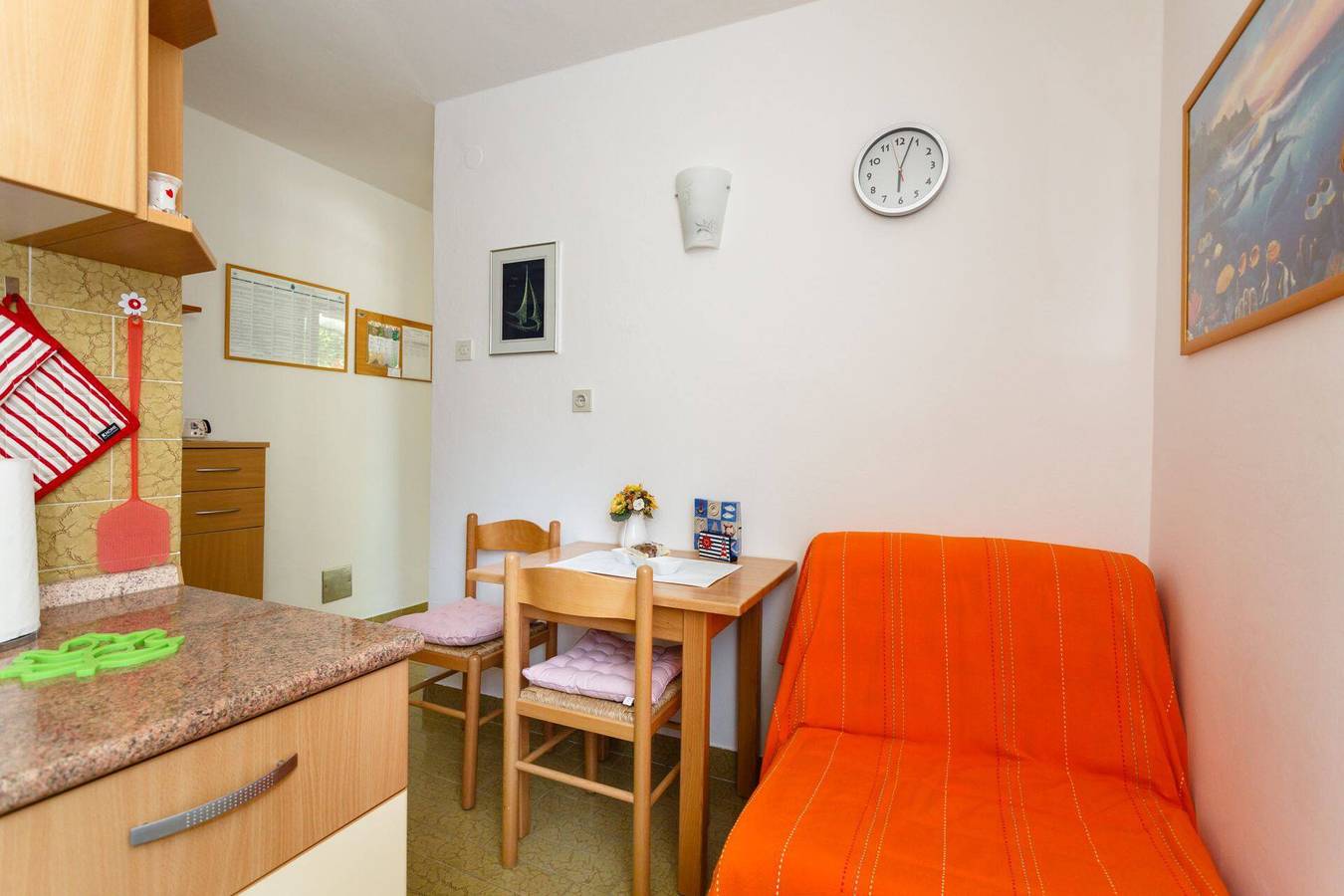Cijeli apartman, Apartman Jadranka H, Grad Krk in Grad Krk, Krk
