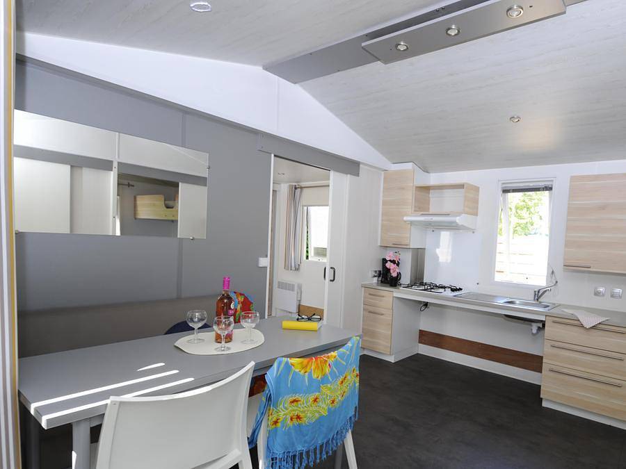 Camping du Lac Marciac - Mobile home 4 persons - Comfort+ Prm in Marciac, Gers