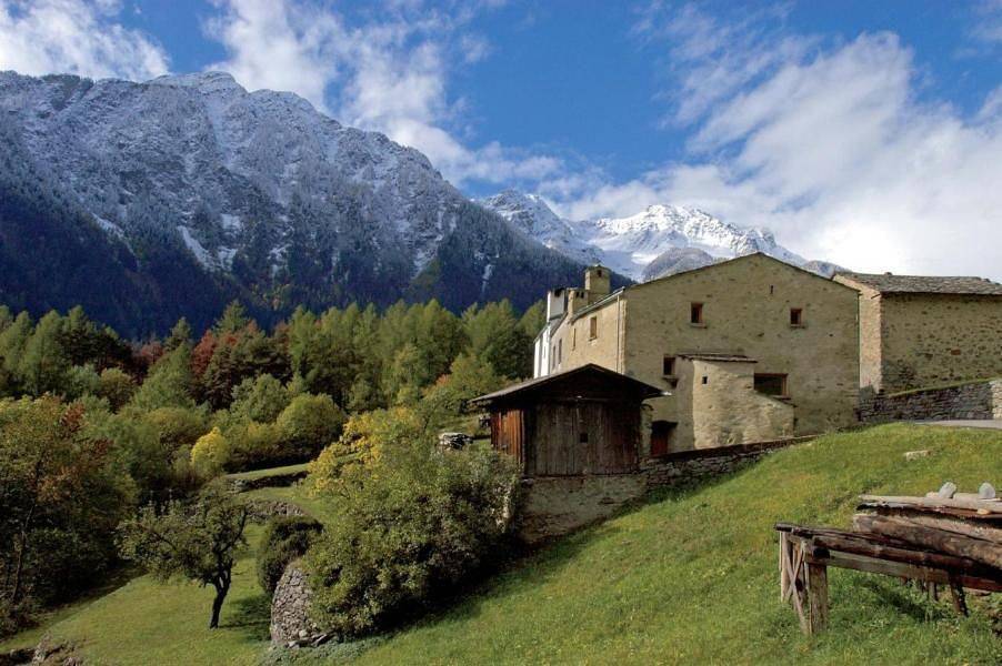 Steinhaus - Ferien im Baudenkmal in Brusio, Livigno Alpen