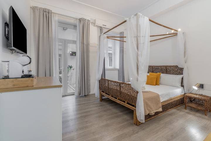 Habitación 'Camera Clio' con balcón, Wi-Fi y aire acondicionado in Siracusa, Provincia de Siracusa