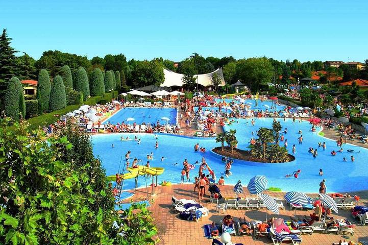 Bungalow für 7 Personen, mit Pool und Garten in Peschiera del Garda