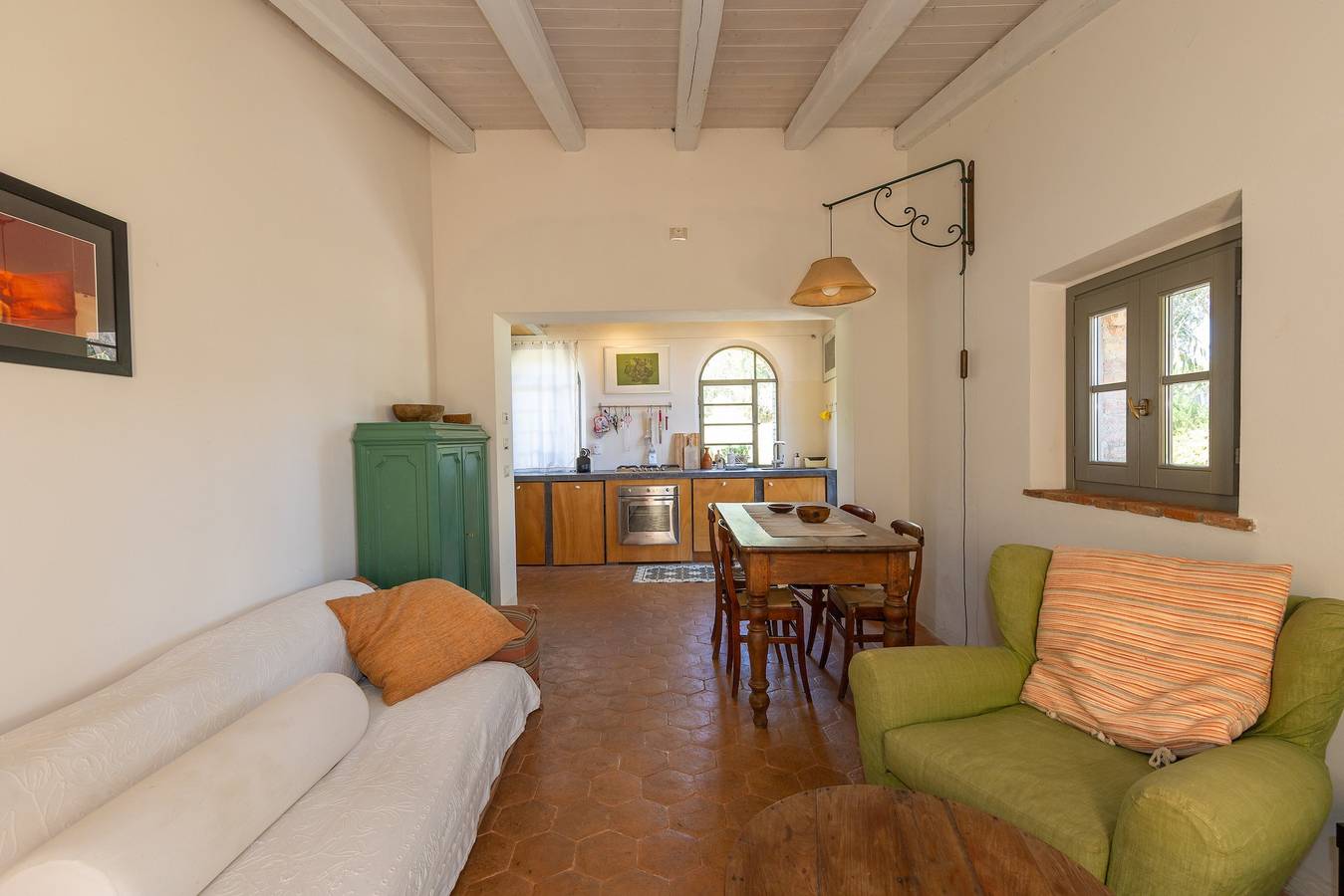 Landhaus 'Casale Per 4 Persone' mit Gemeinschaftspool, Wi-Fi und Klimaanlage in Montecatini Val di Cecina, Etruskische Küste