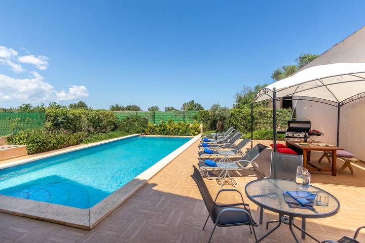 Finca für 8 Personen, mit Terrasse und Garten sowie Pool in Ariany - 2