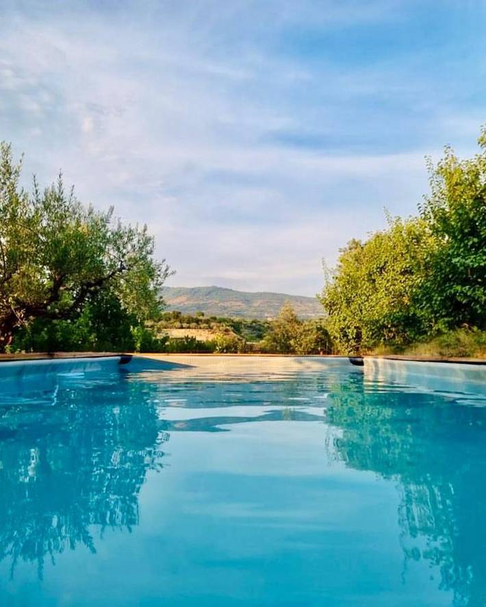 Casa vacanza per 2 persone, con Terrazza e Idromassaggio nonché Giardino e Piscina a Sessa Aurunca