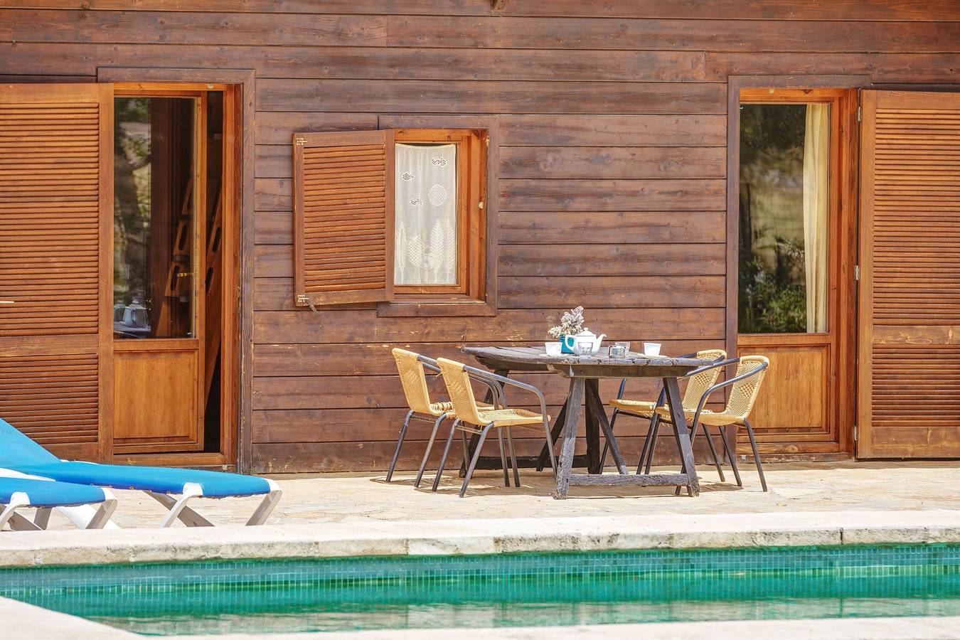 Ländliche Finca "L'Hort Nou" mit Pool, Garten und Bergblick in Torrent de la Vall d'en Marc, Pollença